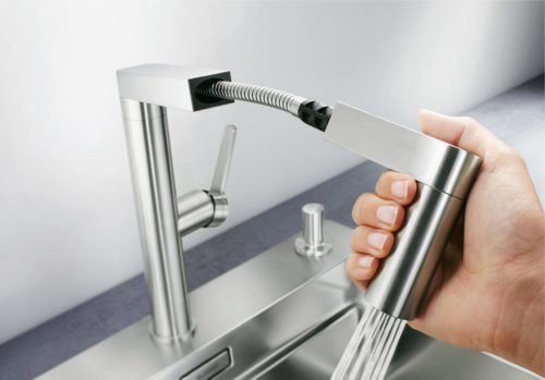 Immer praktisch - Küchenarmaturen mit herausziehbarer Schlauchbrause