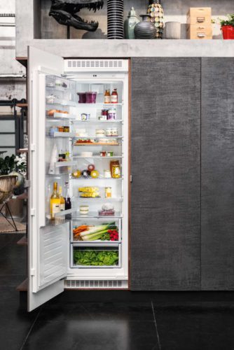 Kühlschränke der NEFF GourmetLine: effektive Platz-Nutzung, tolles Design. Foto: NEFF