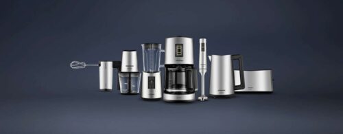 Die neue Delisia-Serie von Grundig: Leistungsstarke Helfer in edlem Design. Foto: © Grundig Intermedia