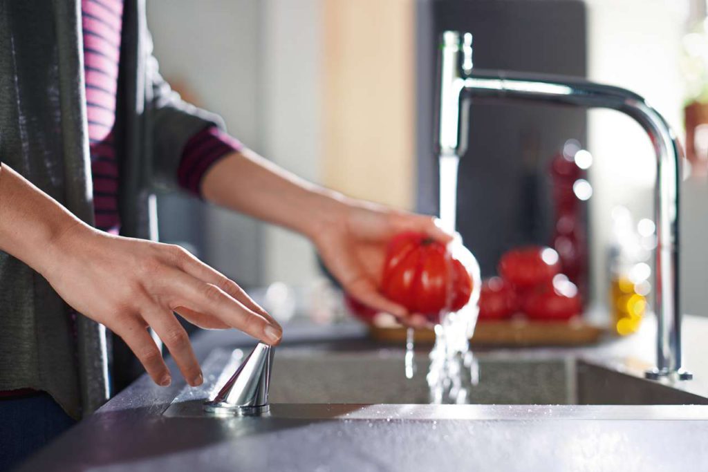 Hier geht jeder Griff leicht von der Hand. Foto: ©hansgrohe/Hansgrohe SE