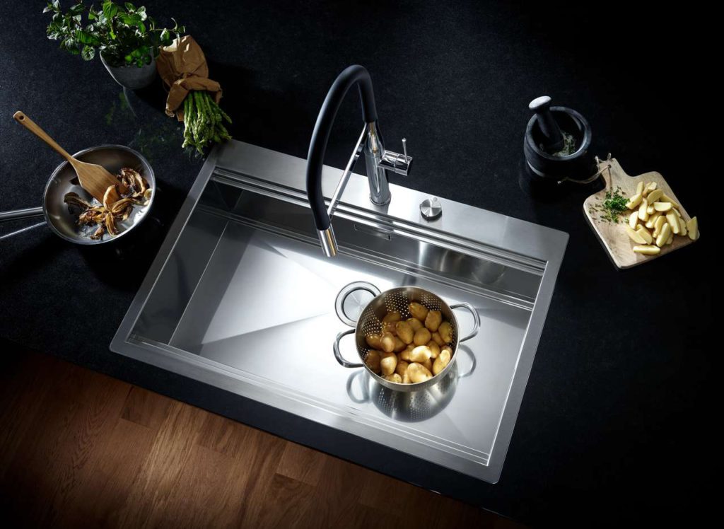 Spülbecken, Küchenspüle, Grohe, Küchenbecken, Spüle
