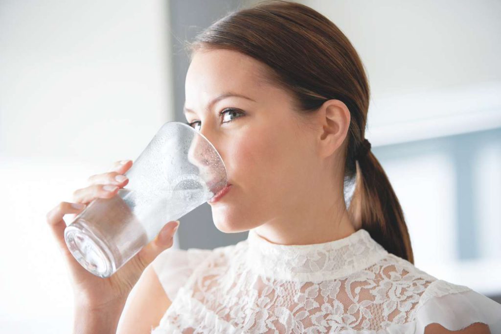 Wasser liegt voll im Trend. 91 Prozent der Bundesbürger trinken es täglich. Foto: Grohe 