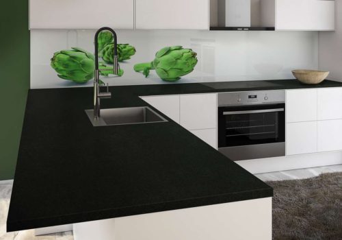 Granit Dominica Gold strukturiert. Foto: Lechner
