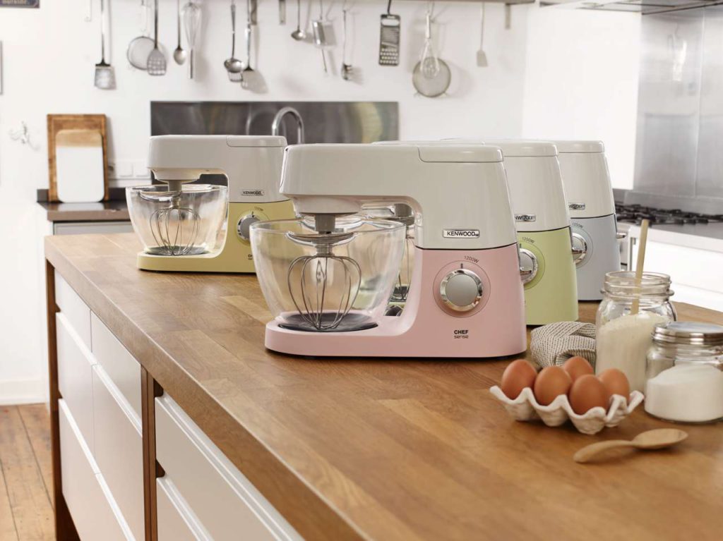 Die limitierte Kenwood Chef Sense Colour Collection. Foto: Kenwood