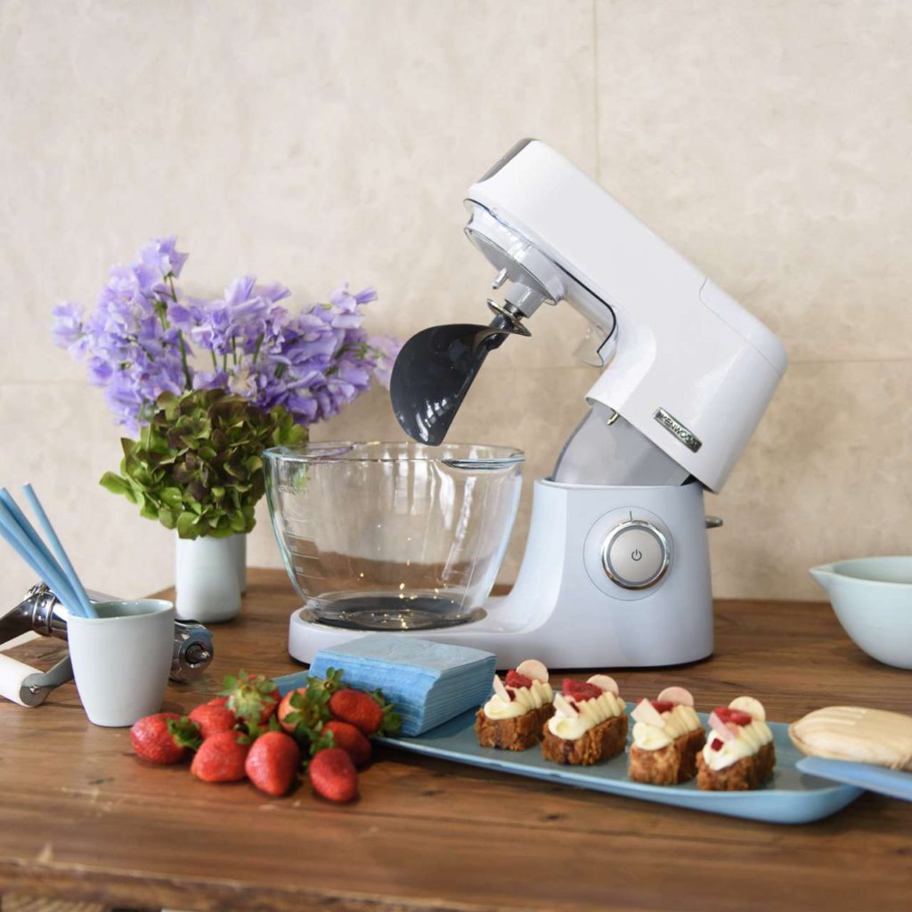 Die Kenwood Chef Sense Colour Collection in Dusted Blue. Foto: Kenwood