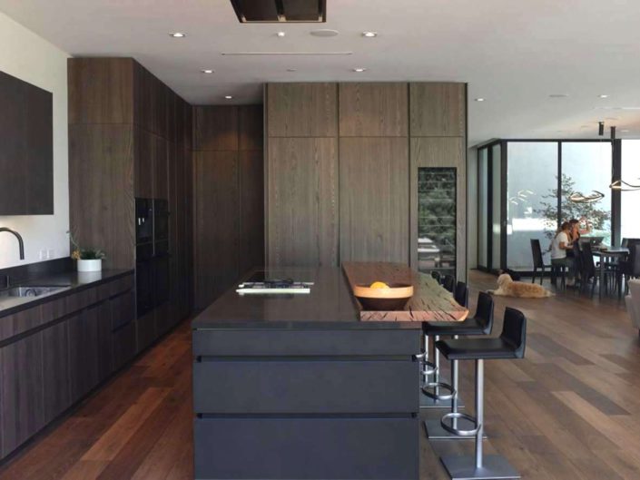 Der Platz 1 des LEICHT Global Kitchen Design Awards 2018. Eine Küche von Kitchen Works L.A. Foto: Eduardo Barraza