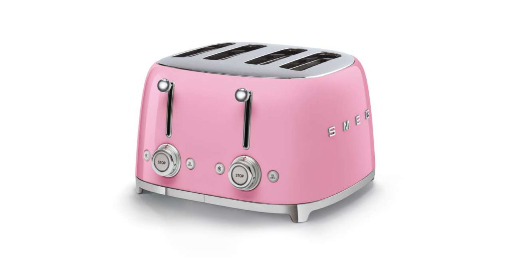 Der Smeg Doppeltoaster für das perfekte Familienfrühstück. Foto: Smeg