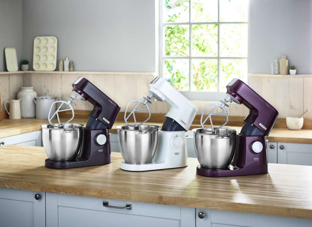 Das farbige Statement für mehr Mut beim Backen – Chef XL Sense Special Edition. Foto: Kenwood
