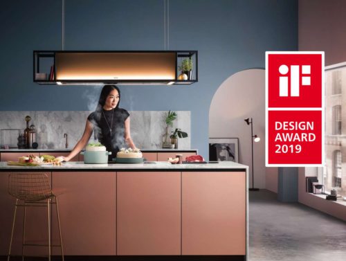 Die Deckenlifthaube Skyline Frame erhält den iF DESIGN AWARD 2019. Foto: berbel