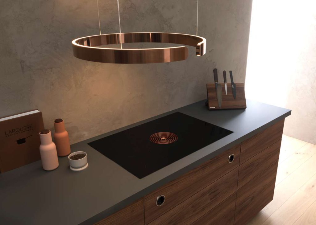 BORA Pure: die in sechs Farben erhältliche Einströmdüse als Eye-Catcher. Foto: BORA