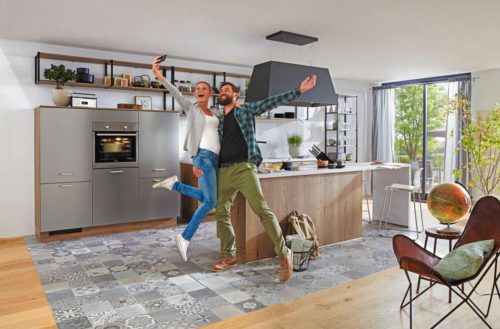 Wichtig bei der Küchenplanung ist ausreichender Stauraum. Foto: djd/Küchen Treff GmbH & Co. KG