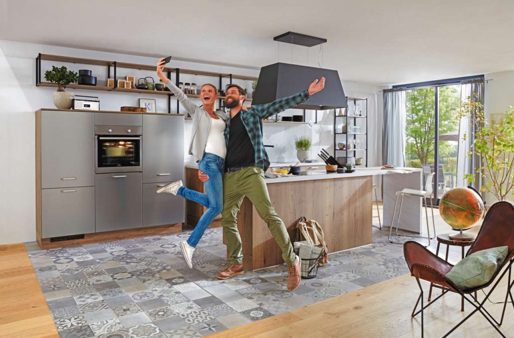 Wichtig bei der Küchenplanung ist ausreichender Stauraum. Foto: djd/Küchen Treff GmbH & Co. KG