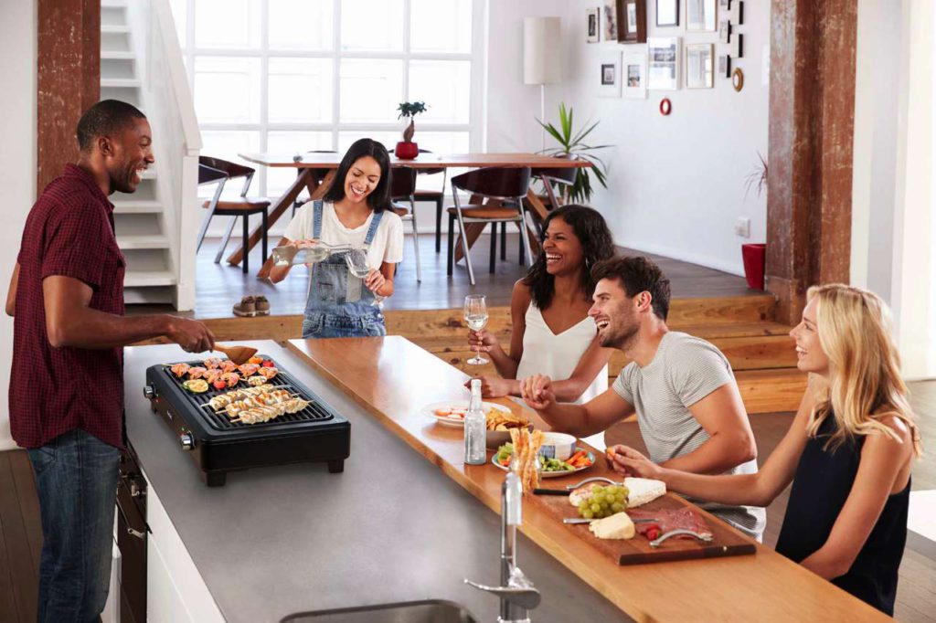 Gesundes Grillen an 365 Tagen im Jahr – ganz ohne dicke Luft. Foto: Tefal