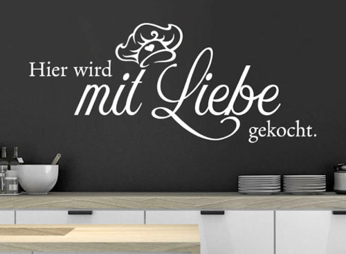 Hier wird mit Liebe gekocht. Foto: klebeheld.de