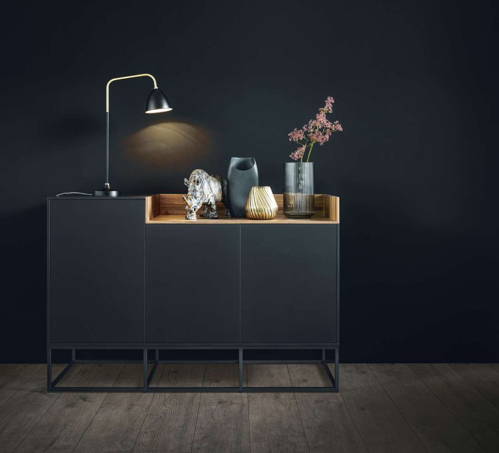 Wohnlich-elegant und so praktisch: die next125 Sideboard-Serie. Foto: next125