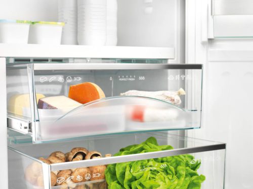 Unterschiedliche Zonen im Kühlschrank sinnvoll nutzen. Foto: Hausgeräte+