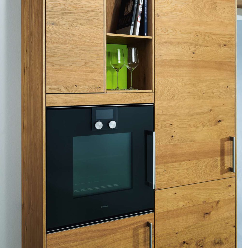Holzfronten der ewe Lucca. Foto: ewe
