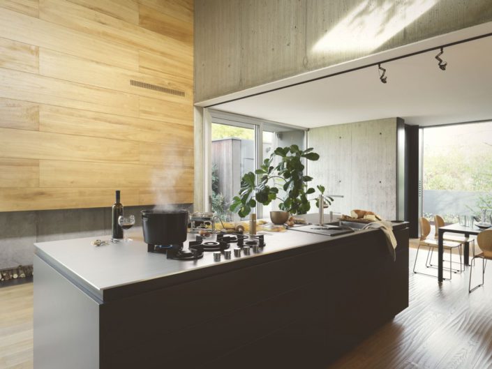Edelstahl Arbeitsplatte, Pure Steel Franke