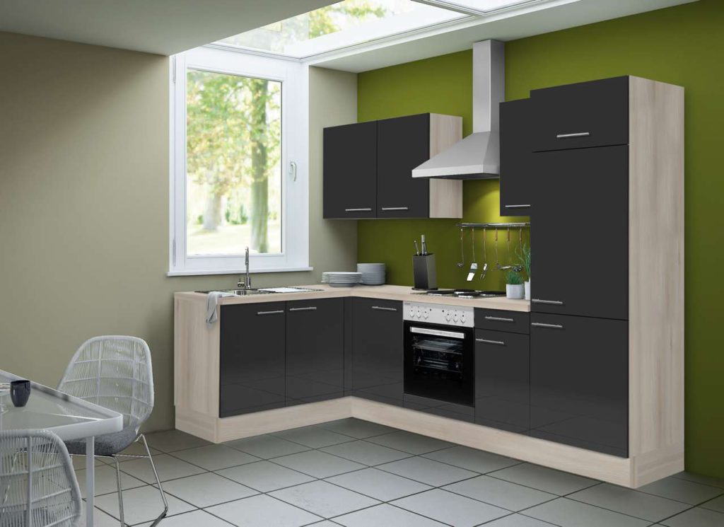 Diese praktische Eckküche verspricht Komfort und ein hohes Maß an Stabilität. <br> Foto: www.moebel-guenstig.de