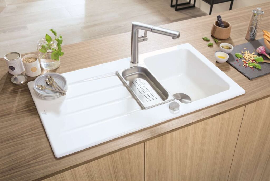 Das Modell Architectura 60 XR eignet sich als Einbauvariante für jede Arbeitsplatte. 
Foto: Villeroy & Boch