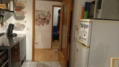 So sah die Küche vor dem Umbau aus. Foto: Privat