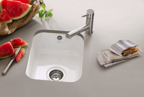 CISTERNA Unterbauspüle in 45 cm. Foto: Villeroy & Boch 