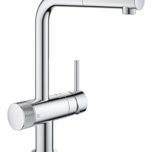 GROHE Blue Pure Minta - herausziehbare Filterarmatur. Foto: GROHE