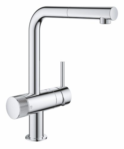 GROHE Blue Pure Minta - herausziehbare Filterarmatur. Foto: GROHE