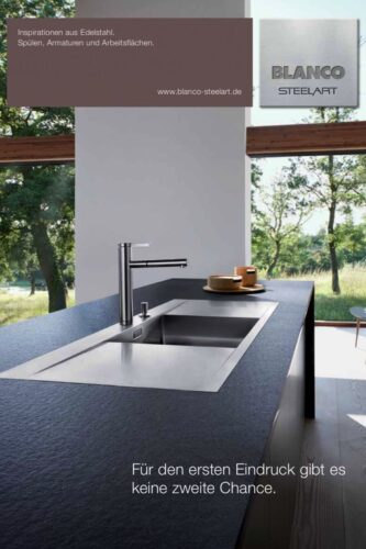 BLANCO STEELART | Arbeitsplatten & mehr aus Edelstahl