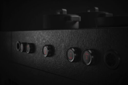 Elegantes Statement: BORA Professional 2.0 mit schwarzer Verschlussklappe. Foto: BORA
