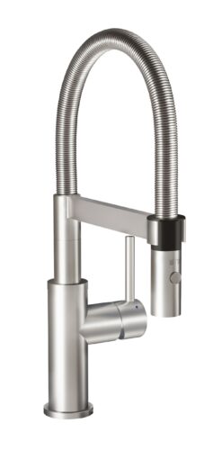 Steel Expert Compact in der matten Edelstahlvariante. Foto: Villeroy & Boch