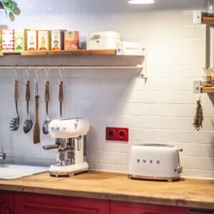 Auch bei den kleinen Küchengeräten machten die stylischen Geräte von Smeg das Rennen. Foto: digital kompakt & Noodles Noodles & Noodles Corp.