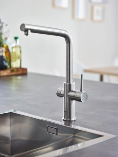 Das Wassersystem Grohe „Blue“ hat einen Preis für nachhaltiges Design gewonnen. Foto: Grohe