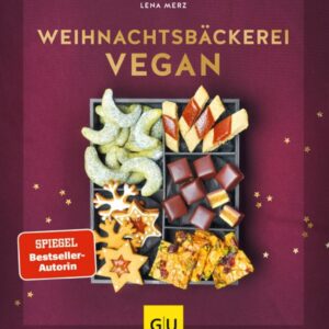 Vegan zu essen ist immer mehr im Trend. In „Weihnachtsbäckerei Vegan“ hat Lena Merz tolle Rezepte für leckere Plätzchen zusammengestellt. Aus dem GU Verlag.