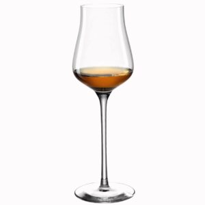 Traditionelles Grappa-Glas aus der Kollektion „Brunelli“ von Leonardo. Es lässt sich auch für andere Spirituosen verwenden.