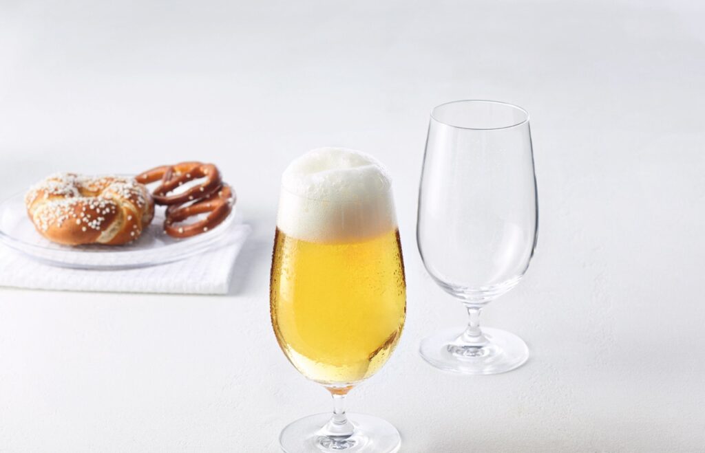 1 Bier Tulpe Bier Glas mit modernen Mini Cooper Design und Geschenkbox