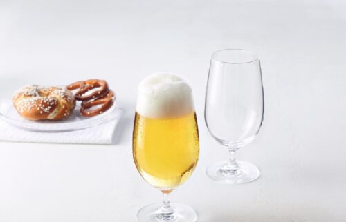 Die Biertulpe für Pils heißt „Ciao“ und ist von Leonardo.