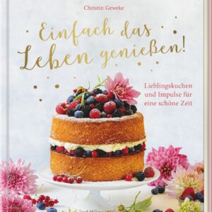 Aus den USA: „Einfach das Leben genießen“ heißt das Backbuch von Christin Geweke. Darin stecken viel leckere Rezepte und Ideen, auch für die warme Jahreszeit. Wie ein Urlaub in den USA schmeckt zum Beispiel der Frozen Cheesecake oder die Cupcakes. Erschienen im Hölker Verlag, 14 Euro.