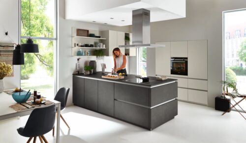 Nolte Küche | Metal - Stahl grau / Plus - Platingrau ©Nolte Küchen
