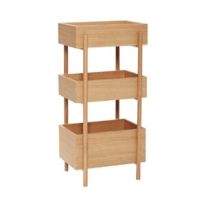 Flexibel ist das simple Möbelstück aus Holz, denn es kann eigentlich überall stehen. Geeignet zum Beispiel für Kräuter, Gewürze und Öle, erhältlich über Car Möbel.