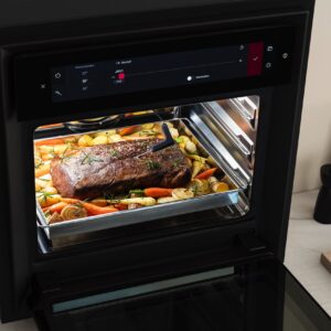 Der FlexBackofen BORA X BO st eine Kombination aus Dunstabzug, Dampfgarer und Backofen mit integrierten Reinigungsfunktionen bei intuitiver Bedienung. | KÜCHEN JOURNAL Der FlexBackofen BORA X BO st eine Kombination aus Dunstabzug, Dampfgarer und Backofen mit integrierten Reinigungsfunktionen bei intuitiver Bedienung.