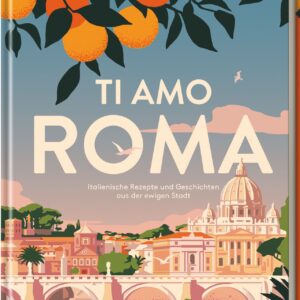 Die italienische Lebensart genießen, das wird in dem Buch „Ti amo Roma“ perfekt
vermittelt. Drin stecken italienische Rezepte und Geschichten aus Rom. Von Lisa Nieschlag, erschienen im Hölker Verlag, 30 Euro.