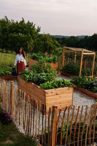 Von so einem Bauerngarten hat Lena immer geträumt. 