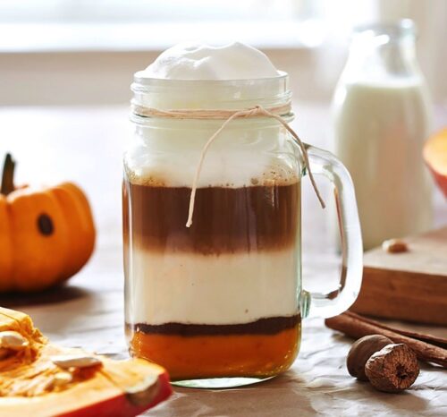 Pumpkin Spice Latte. Credit: Rezept und Foto von Tchibo