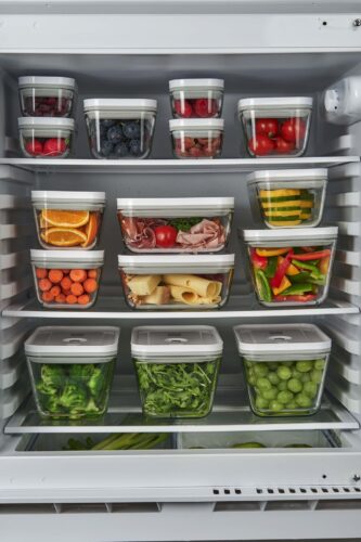In den „Fresh & Save“ Boxen von Zwilling werden Köstlichkeiten zuverlässig gelagert. Das ist nicht nur für ein ordentliches Ordnungssystem sinnvoll, die Dinge sind auch länger haltbar.