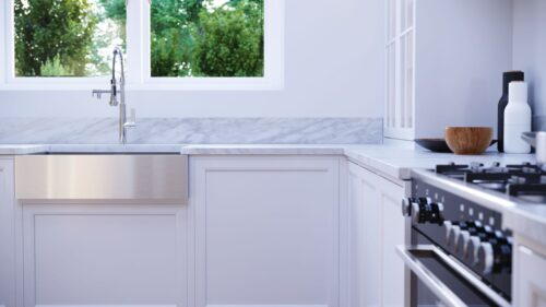 Die Teka American Professional Serie vereint modernes Design mit der Funktionalität professioneller Spülen, inspiriert vom amerikanischen Landhaus-Stil und gefertigt aus antiseptischem Edelstahl. Mit SilentSmart-Technologie für 50% leiseres Wasserrauschen.