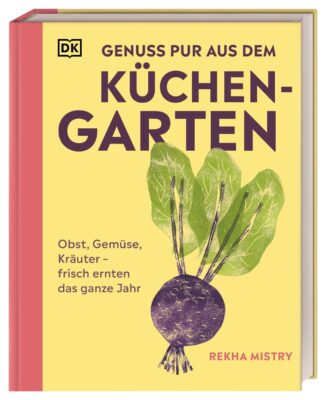 Was welches Kraut oder Gemüse braucht und wie man alles gut pflegt, beantwortet Rekha Mistry in ihrem Buch „Genuss pur aus dem Küchen-Garten“. Geliedert nach Jahreszeiten und mit tollen Pflanzenportraits. Erschienen bei Dorling Kindersley, 19,95 Euro.