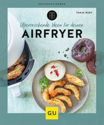 Frittieren, grillen, backen, rösten: Der Airfryer ist ein echter Alleskönner und voll im Trend. Tolle Rezepte dafür bietet das Buch „Überraschende Ideen für deinen Airfryer“ von Tanja Dusy, erschienen bei Gräfe und Unzer, 11,99 Euro. Knusprige Tortilla-Chips, saftige Muffins, gegrillte Maiskolben und frische Frühstückseier lassen sich im Handumdrehen mit dem Airfryer zubereiten - und das fast ohne Öl und Fett. Mit ein paar hilfreichen Tipps und Tricks rund um den Airfryer kann es auch schon losgehen!