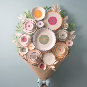 Modern und überraschend anderes präsentiert sich die neue Geschirr-Kollektion „Fleur“ von Villeroy & Boch. Sie inszeniert das Blumendekor als zeitloses Design-Element. Das grafische Blumenmuster ist sehr reduziert und dennoch lieblich. Die unterschiedlichen Farben lassen sich dabei toll mixen.