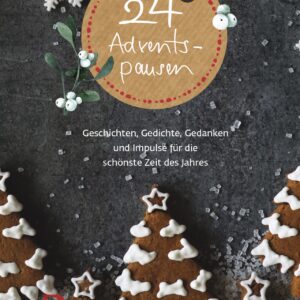 „24 Adventspausen. Geschichten, Gedichte, Gedanken und Impulse für die schönste Zeit des Jahres“ heißt das Buch von Ilka Osenberg-van Vugt. Damit will die Autorin zeigen, dass diese Zeit ideal ist für Wärme und kleine Augenblicke, die den Alltag unterbrechen und in etwas Schönes verwandeln. Das lässt sich auch für die Küche umsetzen. Im Buch geht es nicht darum, alles perfekt zu machen, sondern jeden Tag eine stille Pause zu gestalten. Erschienen im Eschbach Verlag, 16 Euro.